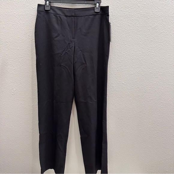 Lafayette 148 New York Pants - Lafayette 148 New York Womens Size 2 Black Dress Pants Straight Leg Flat Front